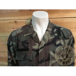 SPANISH ARMY MARINE CORPS BDU RIPSTOP WOODLAND JACKETS USED CONDITION SPANISH ARMY MARINE CORPS BDU RIPSTOP WOODLAND JACKETS USED CONDITION