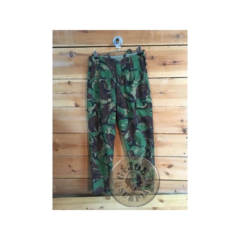 BRITISH ARMY  DPM CAMO M1968 TROUSERS SIZE 1 USED GREAT CONDITION /COLLECTOR ITEM