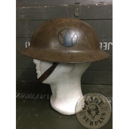 M1917 WWI US ARMY  AEF "89TH DIVISION" HELMET /COLLECTORS ITEM