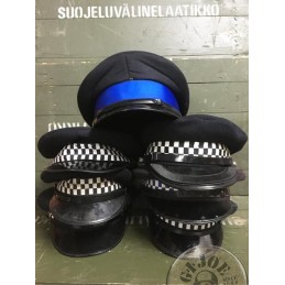 BRITISH METROPOLITAN POLICE OFFICERS CAPS  USED CONDITION