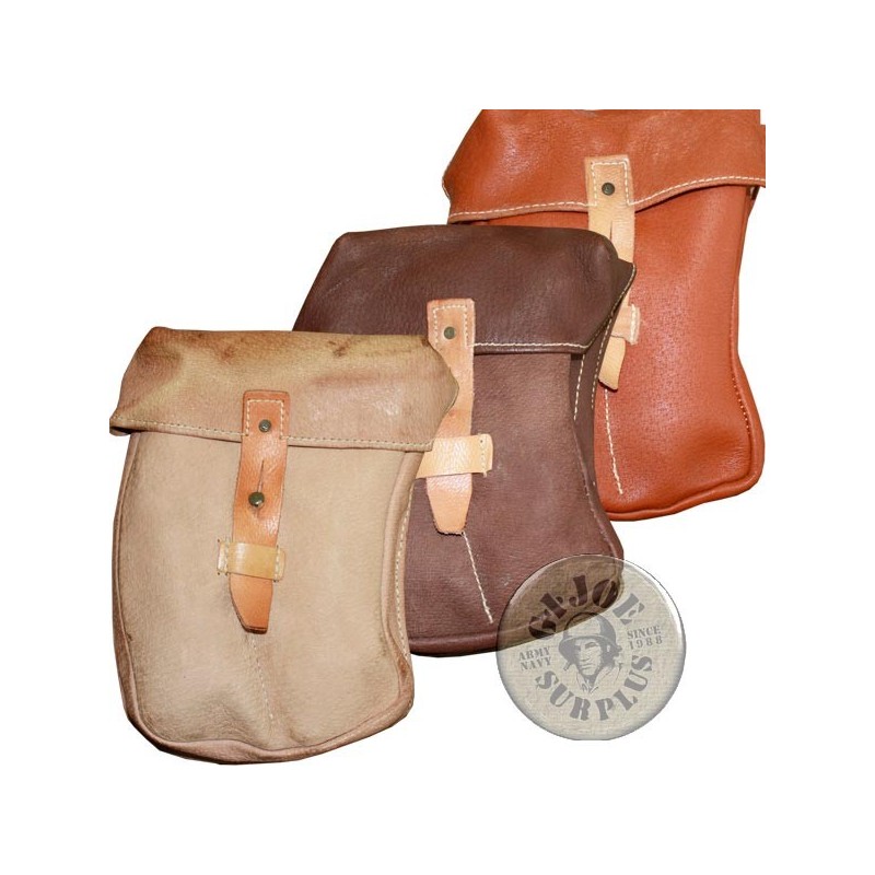 CZECH COMUNIST AK47-74-VZ LEATHER AMMNO POUCH USED