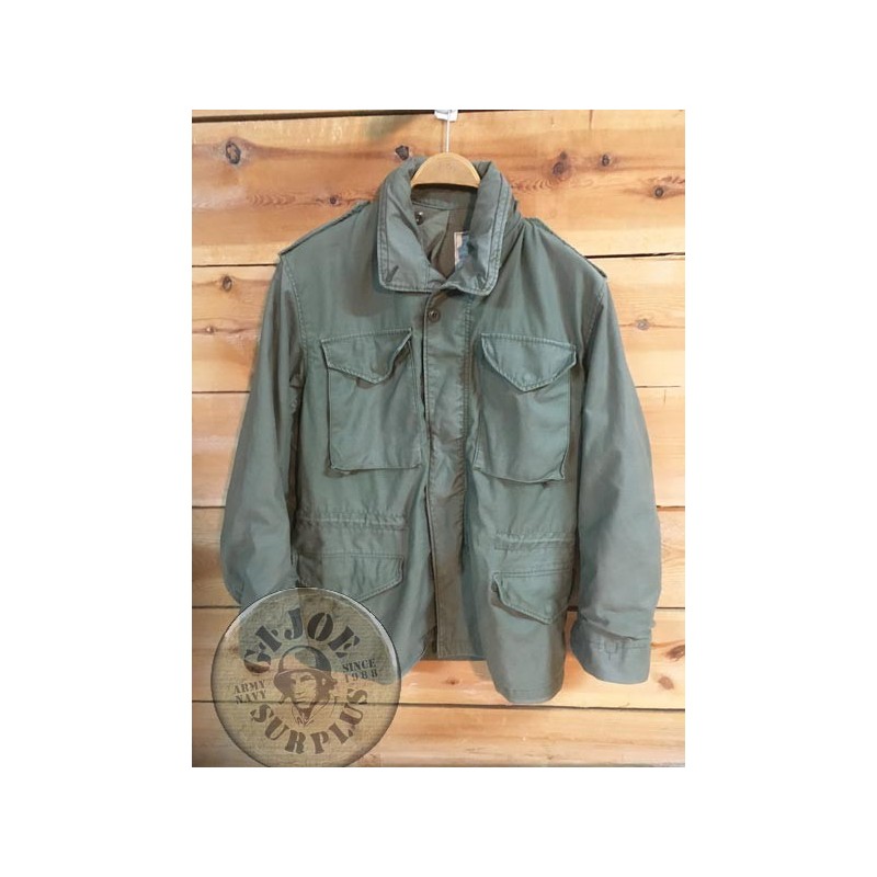 M65 JACKET OLIVE SMALL REGULAR ALPHA MADE IN USA