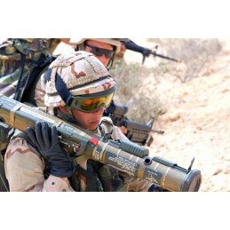 GAFAS COMBATE EJERCITO HOLANDA y FRANCIA "BOLLE DEFENDER" USADAS