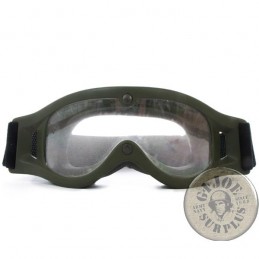 DUTCH AND FRENCH ARMY COMBAT GOGGLES "BOLLE DEFENDER" USED CONDITION