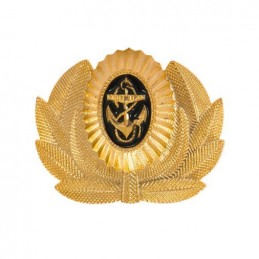 INSIGNIA METALICA GORRA  MARINA RUSA "OFICIALES"