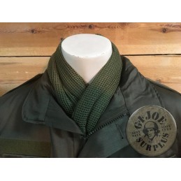 MESH SCARF 190X90 OLIVE GREEN COLOUR