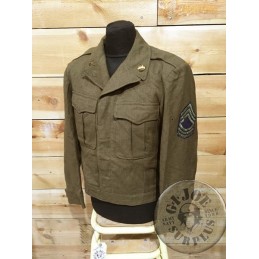 IKE JACKET US ARMY WWII "ENGINEERS MASTER SERGEANT FIRST GRADE /COLLECTORS ITEM"
