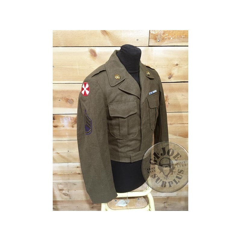 US ARMY M1950 IKE JACKET "KOREA 8YH ARMY SIZE 36R" /COLLECTORS ITEM