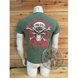 GENUINE USMC T-SHIRT "AFGHANISTAN 2/2 WARLORDS" /COLLECTORS ITEM