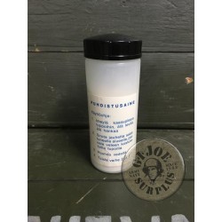 DETERGENT DE DECONTAMINACOIO DE VESTUARI DE PROTECCIO DE L´EXERCIT FINLANDES