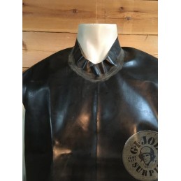 SWEADISH ARMY PROTECTION BLACK APRON AS NEW