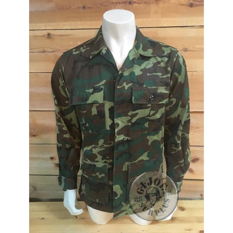 CHAQUETILLA INFANTERIA DE MARINA ESPAÑA ALGODON CAMUFLAJE BOSCOSO USADAS