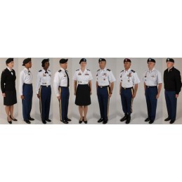 GALONS US ARMY "CAPORAL" COLOR NEGRE NOUS