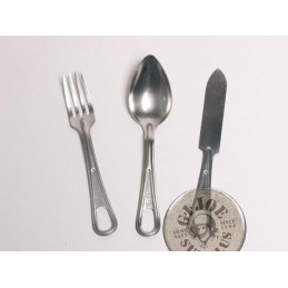 US ARMY KNIVE-FORK-SPOON SETS USED