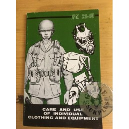 US ARMY CARE AND USE OF INDIVIDUAL CLOTHING AND EQUIPMENT 1977