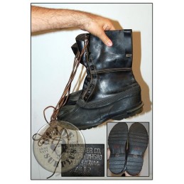 BOTES FRED "US ARMY WWII SHOE PACK" DATADES 1944 /PEÇA UNICA