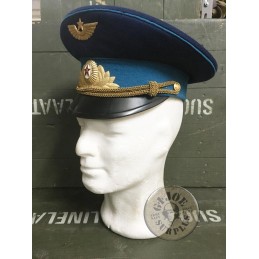 SOVIET UNION AIR FORCE OFFICERS CAP /OFFICERS PARADE UNIFORM USED