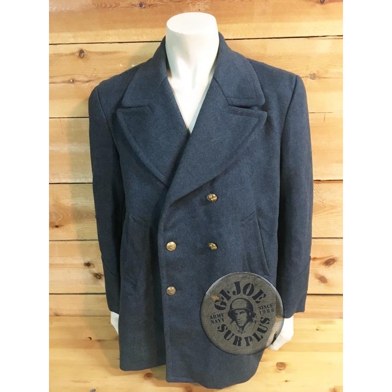 GREECE AIRFORCE WOOL OFFICERS OVERCOAT /COLLECTORS ITEM