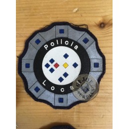 SET 6xPARTCHES LOCAL CATALAN  POLICE /COLLECTORS ITEM