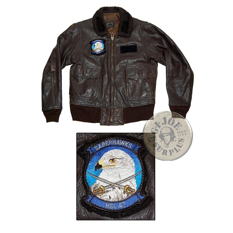 SOLD!!! US NAVY G1 PILOTS LEATHER JACKET "1968 DATED" /COLLECTORS ITEM