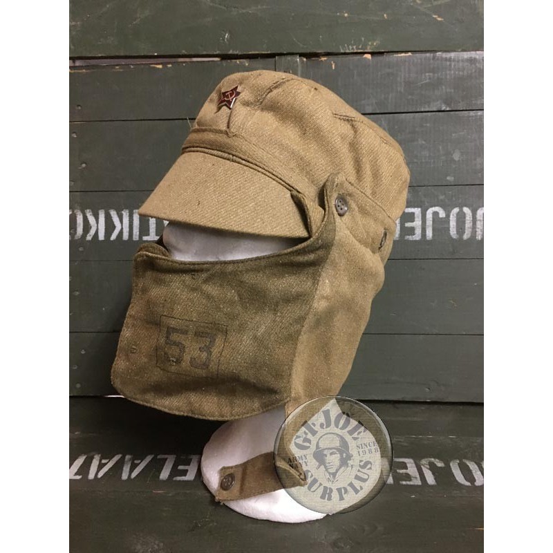 SOVIET UNION AFGHANKA UNIFORM USED CAP