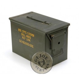 US ARMY AMMO BOX EXTRA 50CAL USED CONDITION