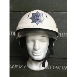 FIREFIGHTERS HELMET "CRONWELL F600" USED CONDITION /COLLECTORS ITEM