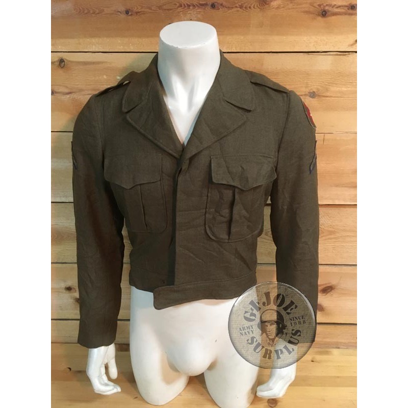 US ARMY M1950 IKE JACKET "COLD WAR 7TH CORPS SIZE 36R" /COLLECTORS ITEM