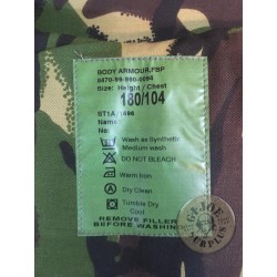 CHALECO BALISTICO BALISTICO COMPLETO "FBP" CAMUFLAJE DPM NUEVOS