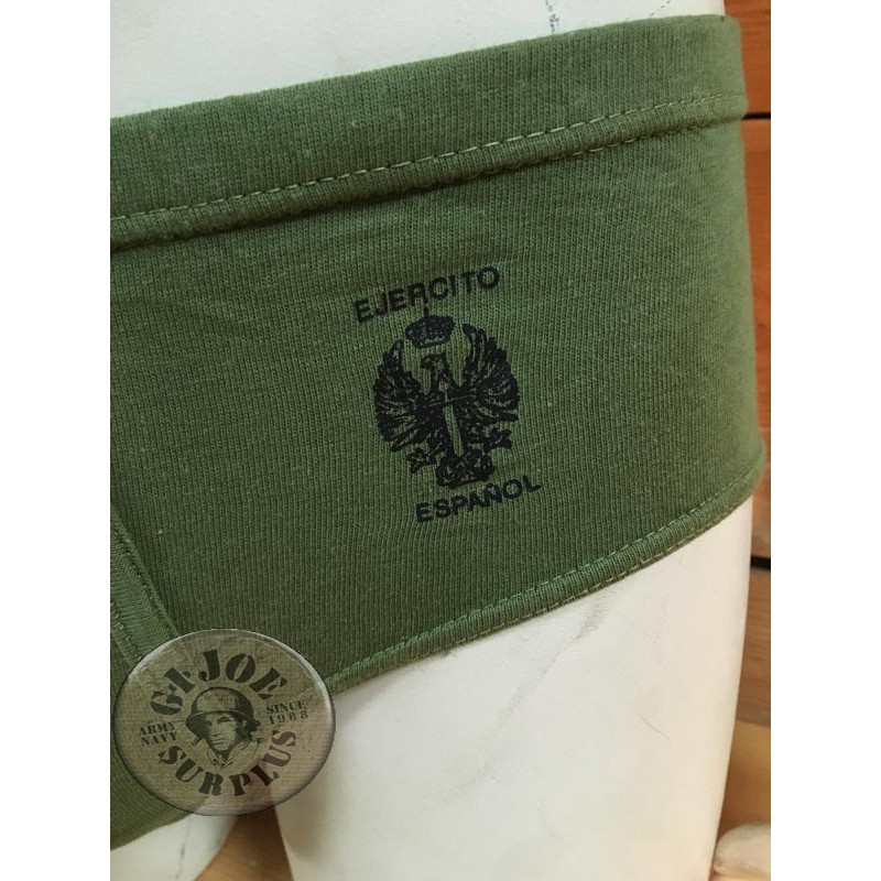 SPANISH ARMY BRIEFS WITH STENCIL BRAND NEW CONDITION
