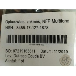 FUNDA DE NAVAJA CAMUFLAJE MULTITONE EJERCITO HOLANDA NUEVAS