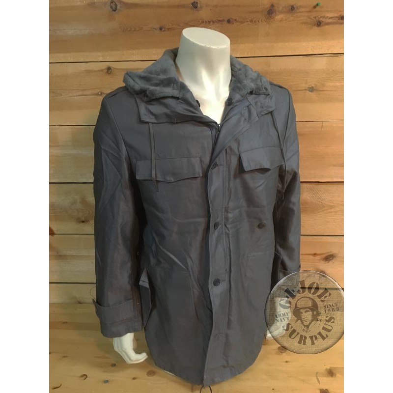 PARKA ALEMANA GRIS DEFENSA CIVIL USADAS