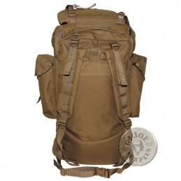 MOCHILA 65 LITROS "EJERCITO ALEMAN" COLOR COYOTE