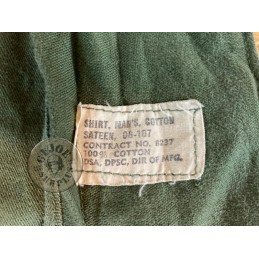 CAMISA M/LARGA ALGODON "US ARMY DSA-100 " USADA