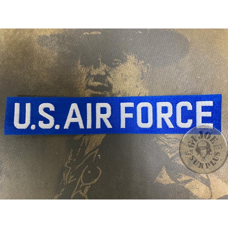 PARCHE TAB PECHO "US AIR FORCE" AZUL