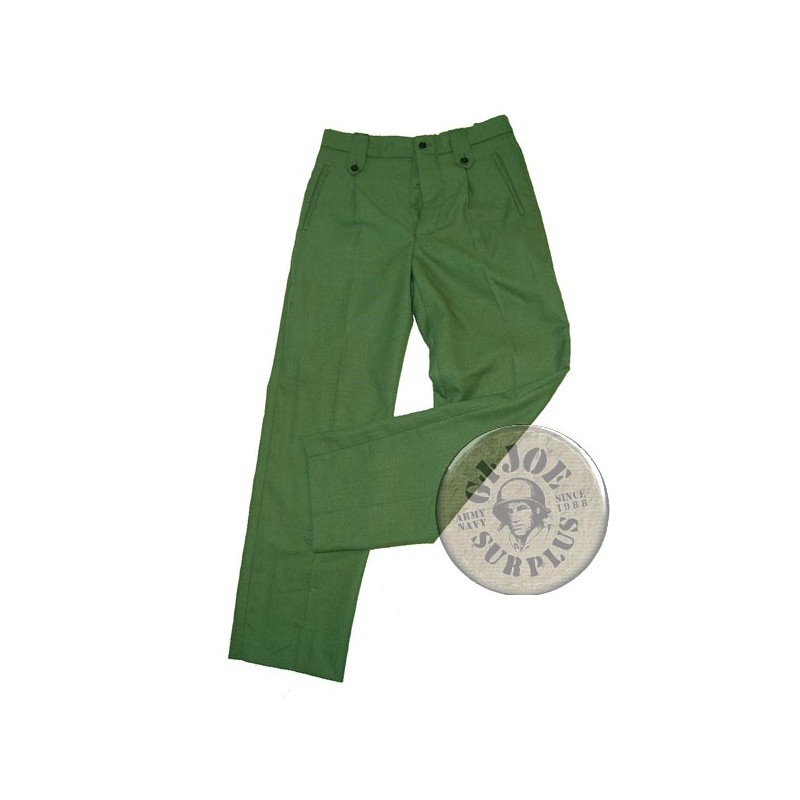 PANTALONES DE PASEO COLOR VERDE x6 EUROS