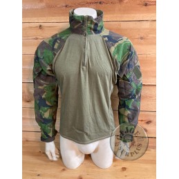 DUTCH ARMY SURPLUS UBAC TACTICAL SHIRT DPM CAMO USED