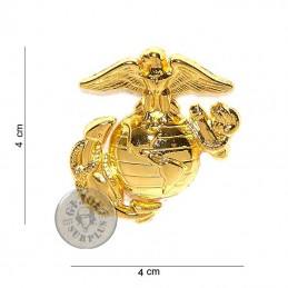 USMC GOLD CAP BADGES