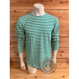 CAMISETAS M/LARGA RALLAS "TELNYASHKA GENUINAS" VERDE
