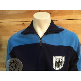 CHAQUETA CHANDAL ALGODON ALEMANIA AÑOS 80´S USADAS CHAQUETA CHANDAL ALGODON ALEMANIA AÑOS 80´S USADAS