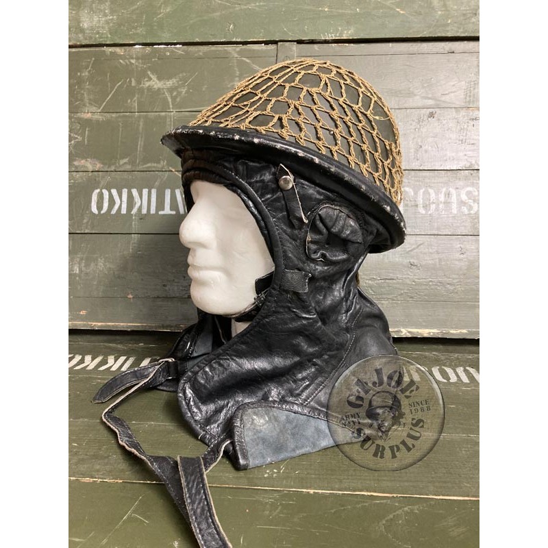CASCOS ACERO M1973 PARACAIDISTA CON VELO EJERCITO RUMANIA