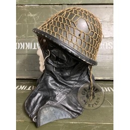 CASCOS ACERO M1973 PARACAIDISTA CON VELO EJERCITO RUMANIA