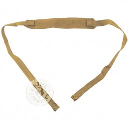 TIRAS BOLSO y TRINCHA DEL SISTEMA COMBATE  37PATTERN GB DATADAS WW2 USADAS