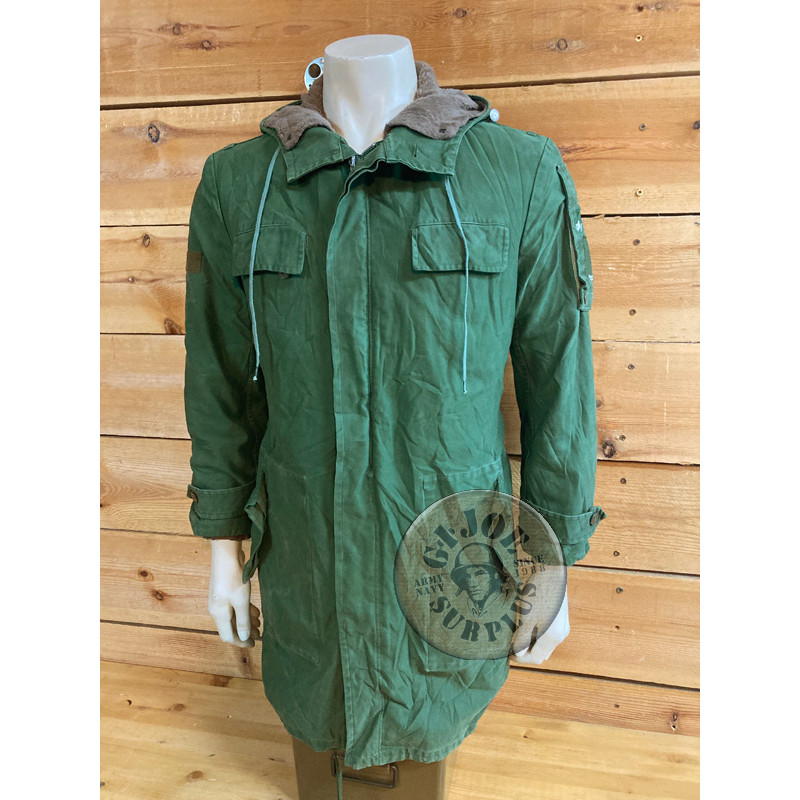 PARKAS ALEMANIA VERDE POLICIA FRONTERAS BGS USADAS