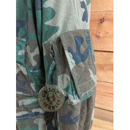 CHAQUETILLAS PILOTO HELICOPTERO CAMO WOODLAND IGNIFUGAS US ARMY USADAS