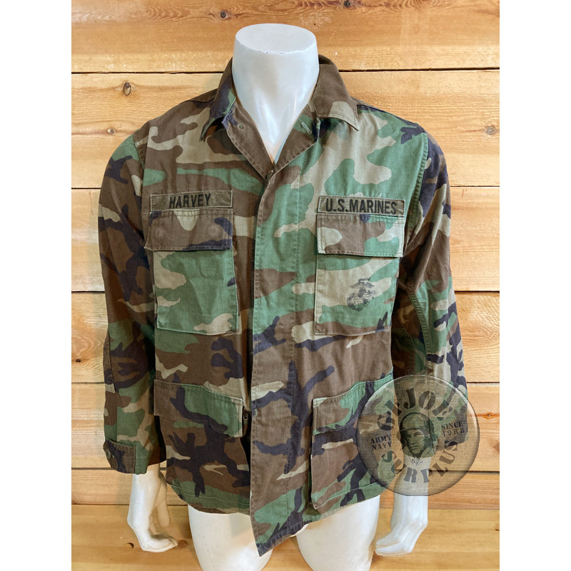 PEÇA UNICA!!! JAQUETA BDU WOODLAND "US MARINES"