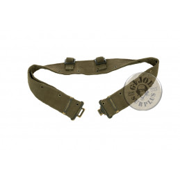 DUTCH ARMY OLIVE GREEN BELT USED GREAT CONDITION