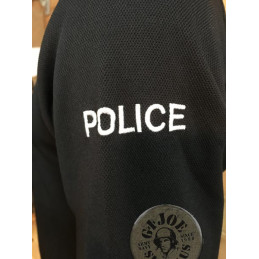 POLAR TACTICO "POLICE" GRAN BRETAÑA USADAS SUPER GRADO1 COLOR NEGRO