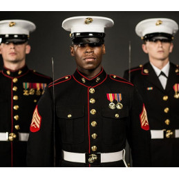 GALONES GENUINOS USMC "FUSILERO/PRIVATE"