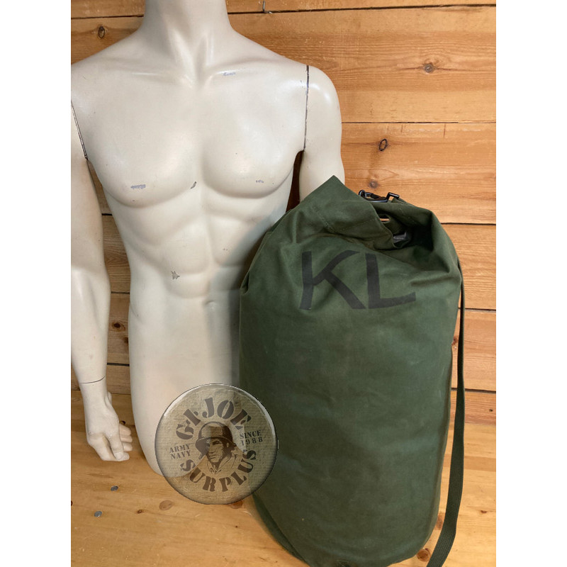 DUTCH ARMY SMALL DUFFLE BAG AS NEW CONDITION USED
